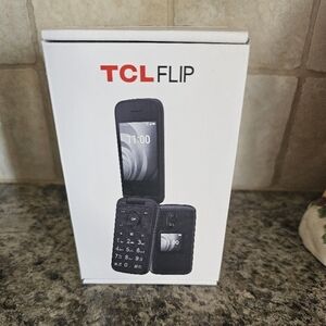 TCL Black FLIP Cell Phone
